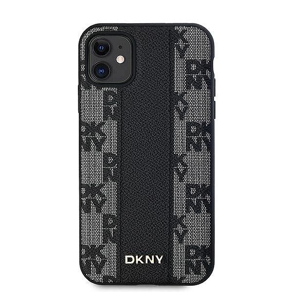 Etui DKNY Leather Checkered Mono Pattern MagSafe na iPhone 11 / Xr - c
