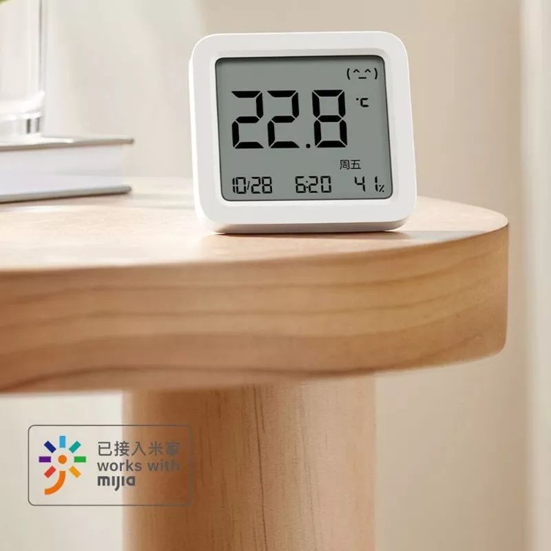 Термометр/гигрометр/часы Xiaomi Mi Temperature and Humidity Monitor 3