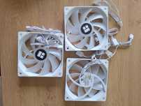 Zestaw 3 wentylatorów ARGB 120 mm – Thermalright TL-C12CW-S (Białe)