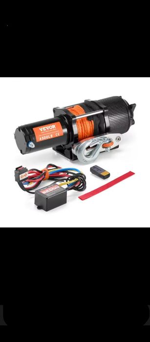 Wyciągarka elektryczna do ATV Quada 4500ibs Pilot bezprzewodowy