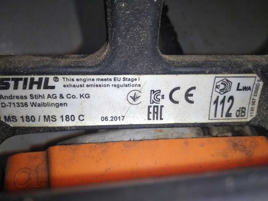 Бензопила STIHL MS 180 оригінал