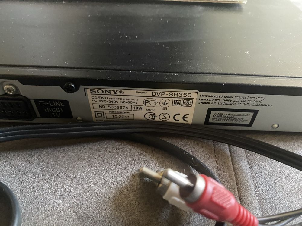 DVD player Sony, dvd кінотеатр  DVP- SR350