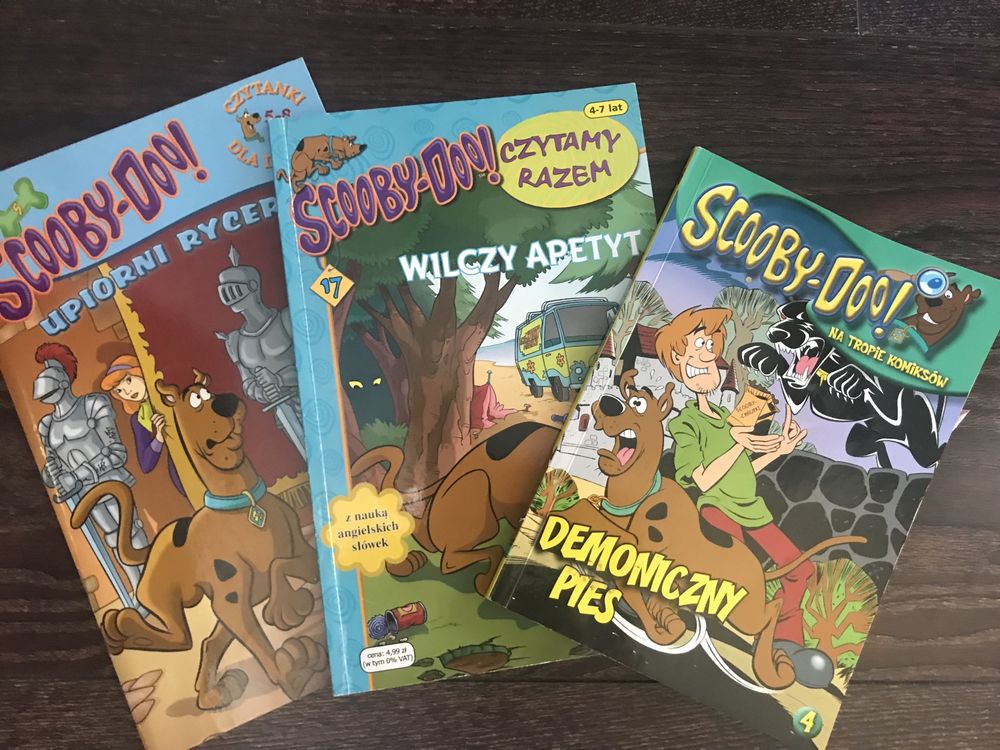 Scooby Doo zestaw książek