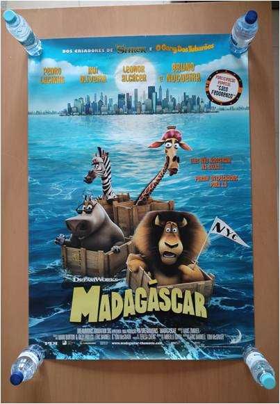 Cartaz/Poster de cinema Madagascar de 2005