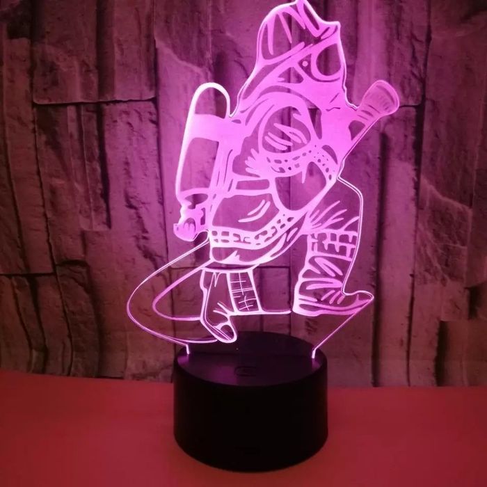 Lampka Led RGB strażak pilot