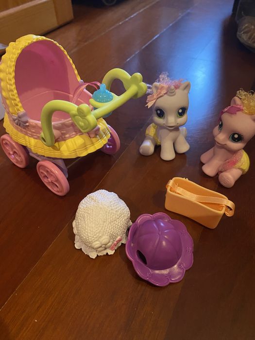 My little pony com carrinho