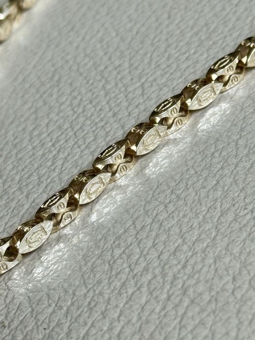 Zloty lancuszek 585  60 cm waga 49,2 g stan idealny