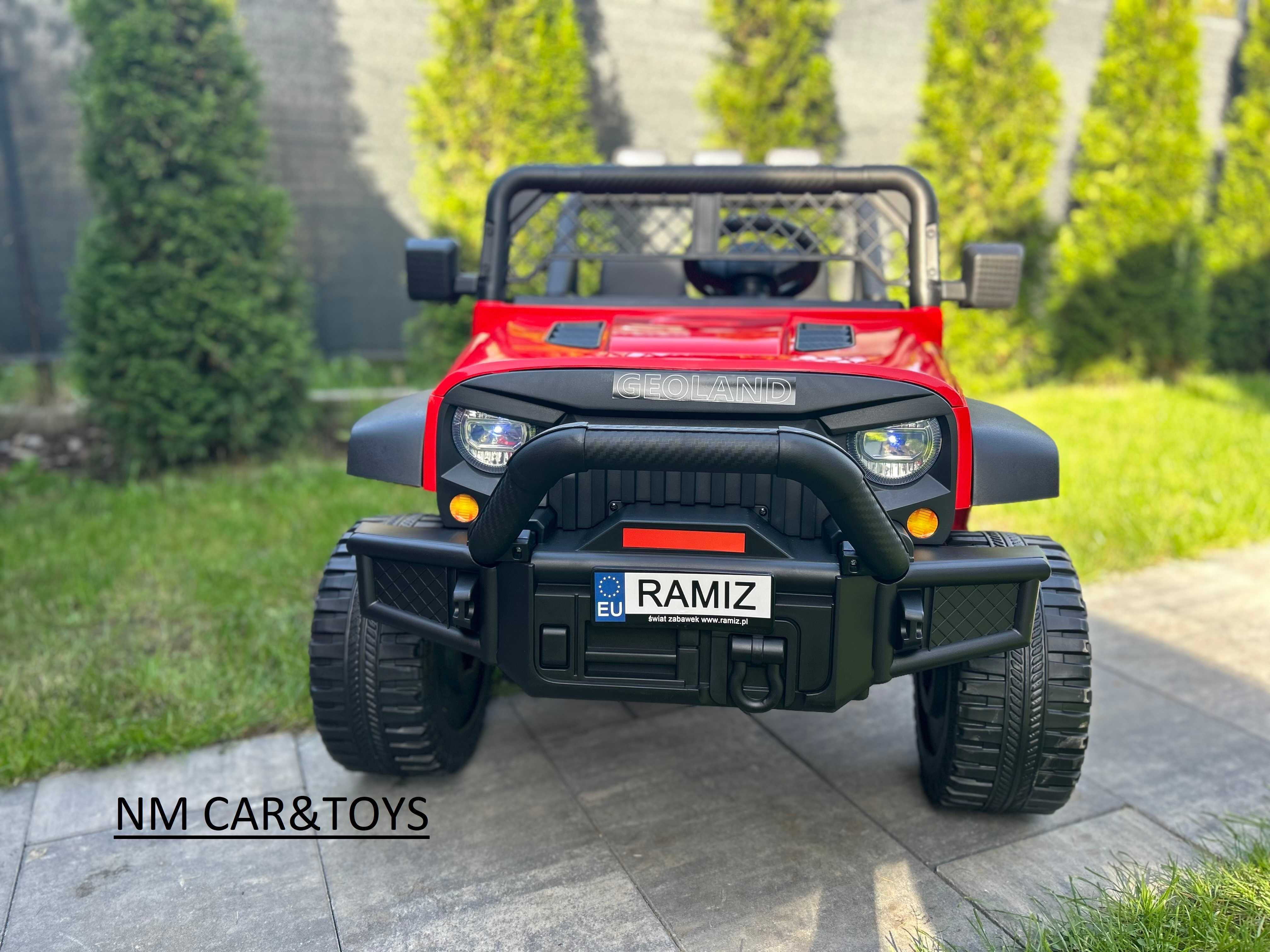 Auto na akumulator 24V 400W 2os. Geoland Pojazd Samochód Autko