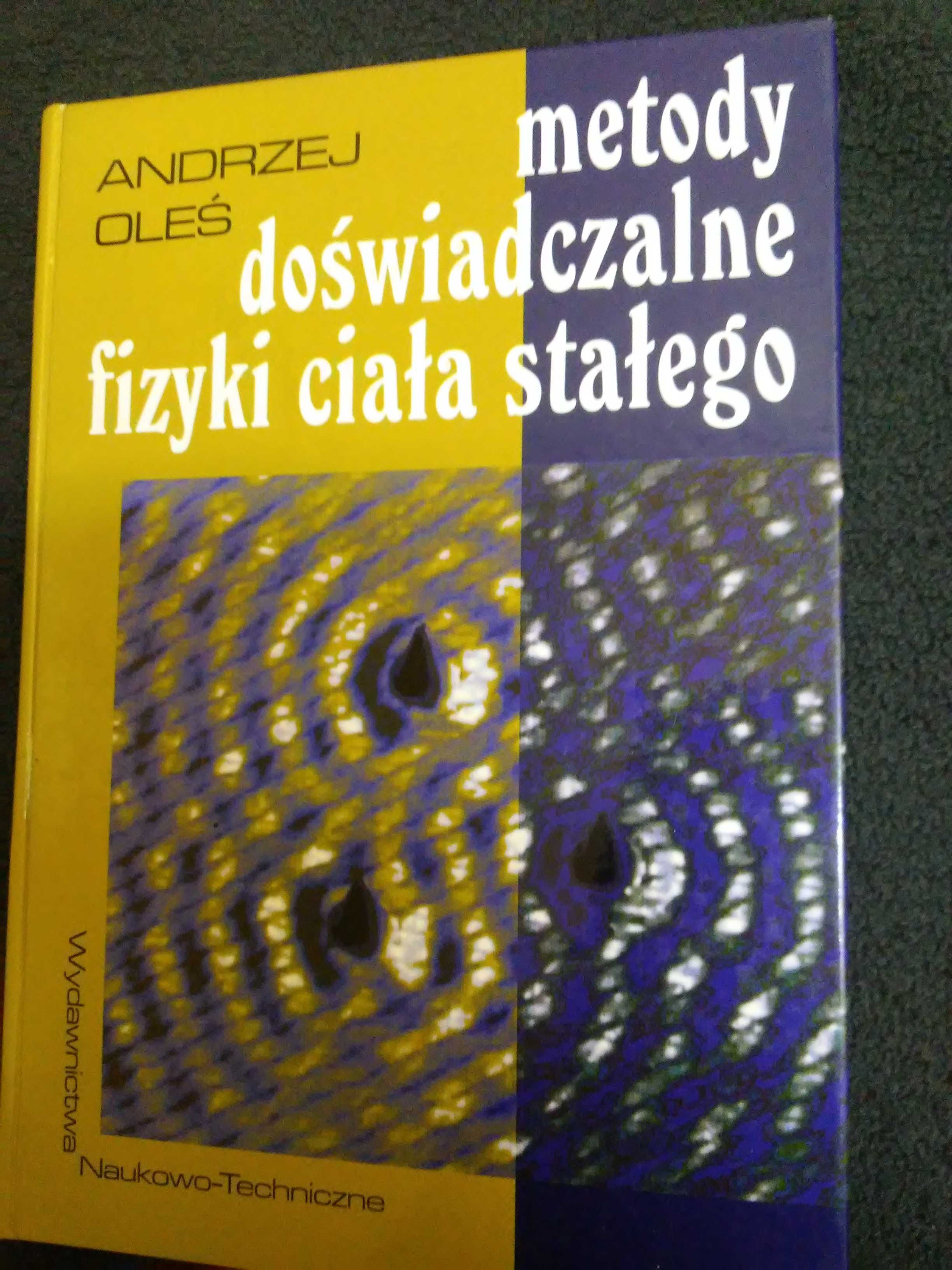 Metody doswiadczalne fizyki ciala stalego Andzej Oles