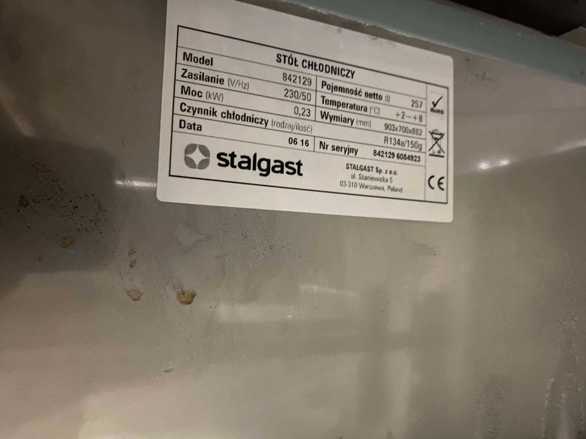 Stół chłodniczy sałatkowy - Stalgast