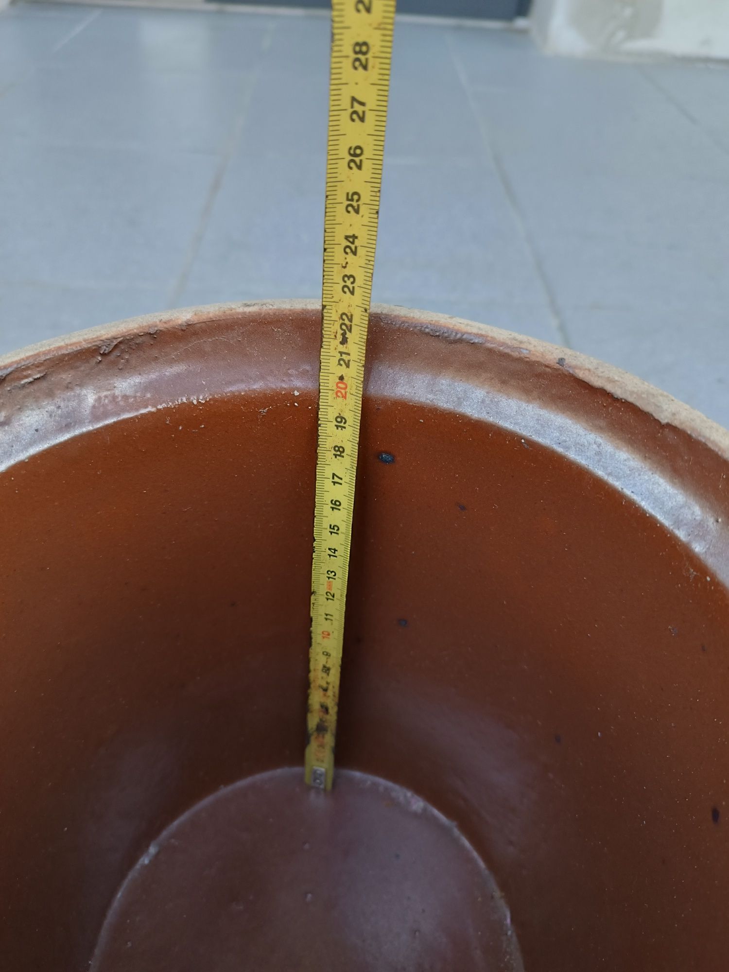 Garnek gliniany kamionka ceramiczny kubek Bochnia zestaw