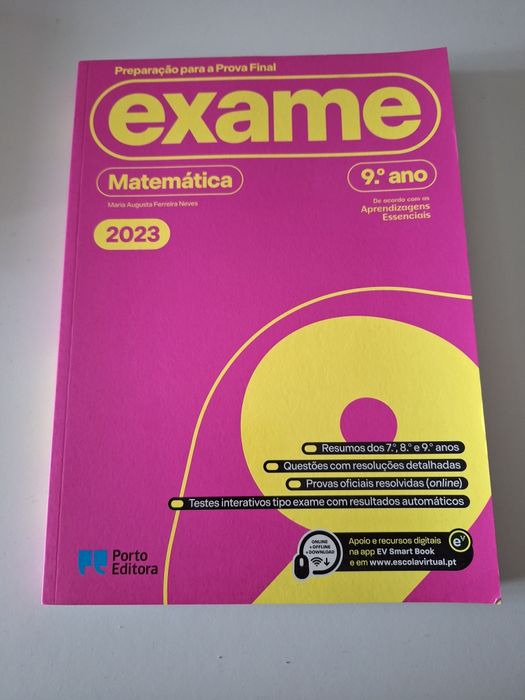 Prova - Exame de Matemática 9 ano