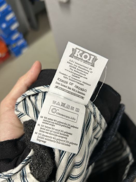 Штани брюки Kings of Indigo W36 L32 чоловічі теплі