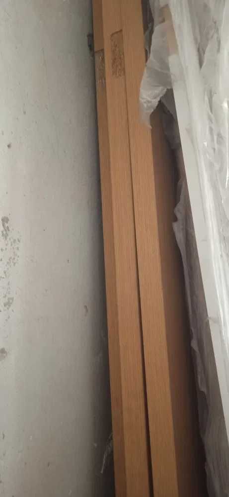 Portas em contraplado carvalho 70cm larg envernizadas