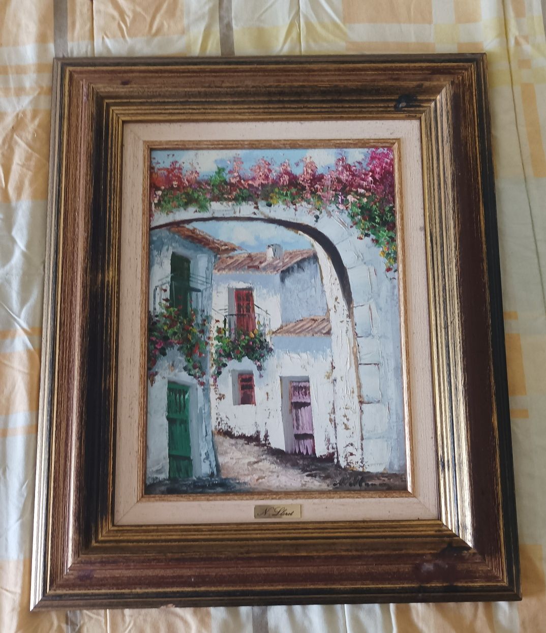 Quadro vintage para decoração