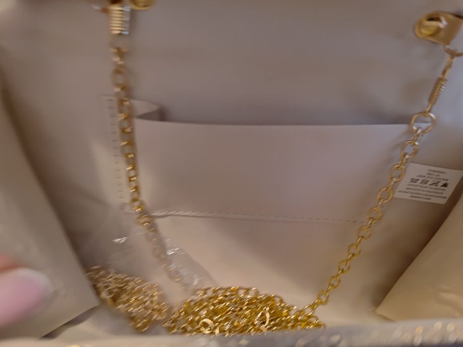 Torebka damska kopertówkę Nowa błyszcząca