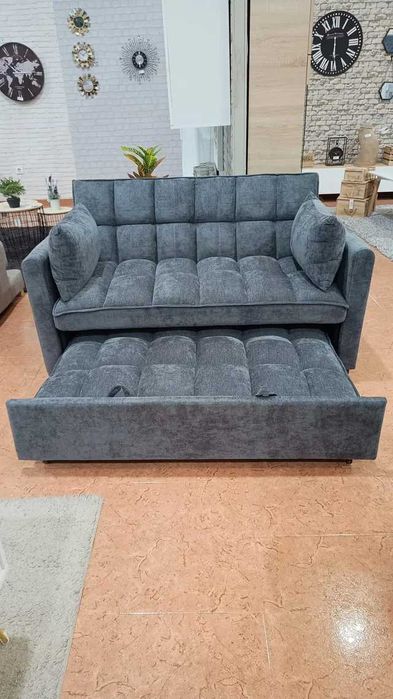 Sofá cama barato cor cinza + envío gratis!!