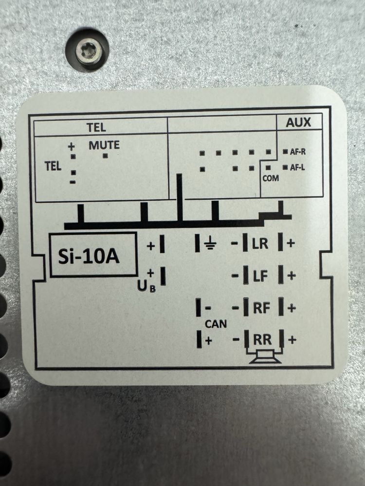 Auto Radio Audi A1