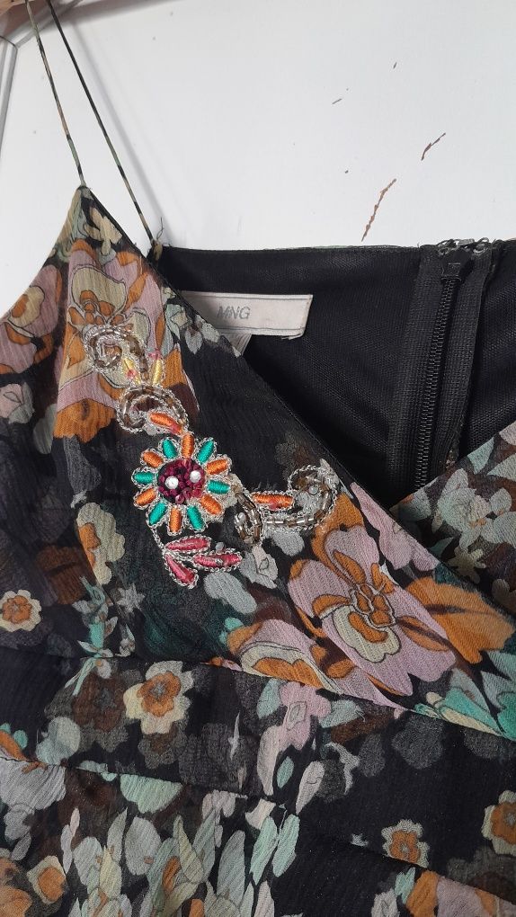 Vestido de festa Mango