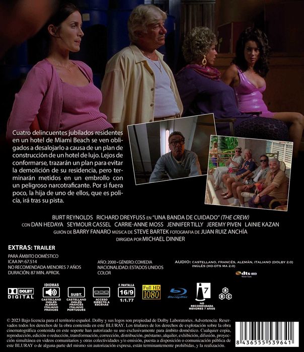 Una Banda de Cuidado/The Crew (Blu-Ray)-Importado