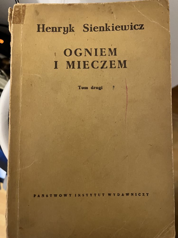 Książki - razem czy osobno, ogniem i mieczem tom2, sampo lappelill