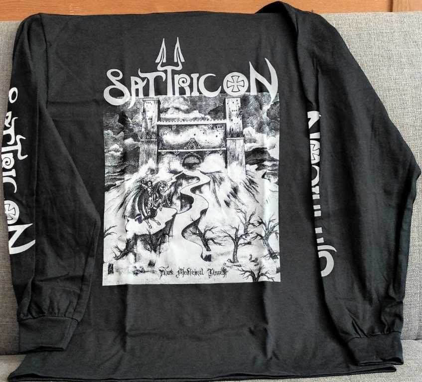 Satyricon Dark Medieval Times Longsleeve Gildan M Darkthrone Immortal