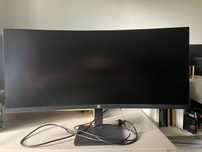 Monitor HP P34hc G4 34” WQHD USB-C Curved – jak nowy!