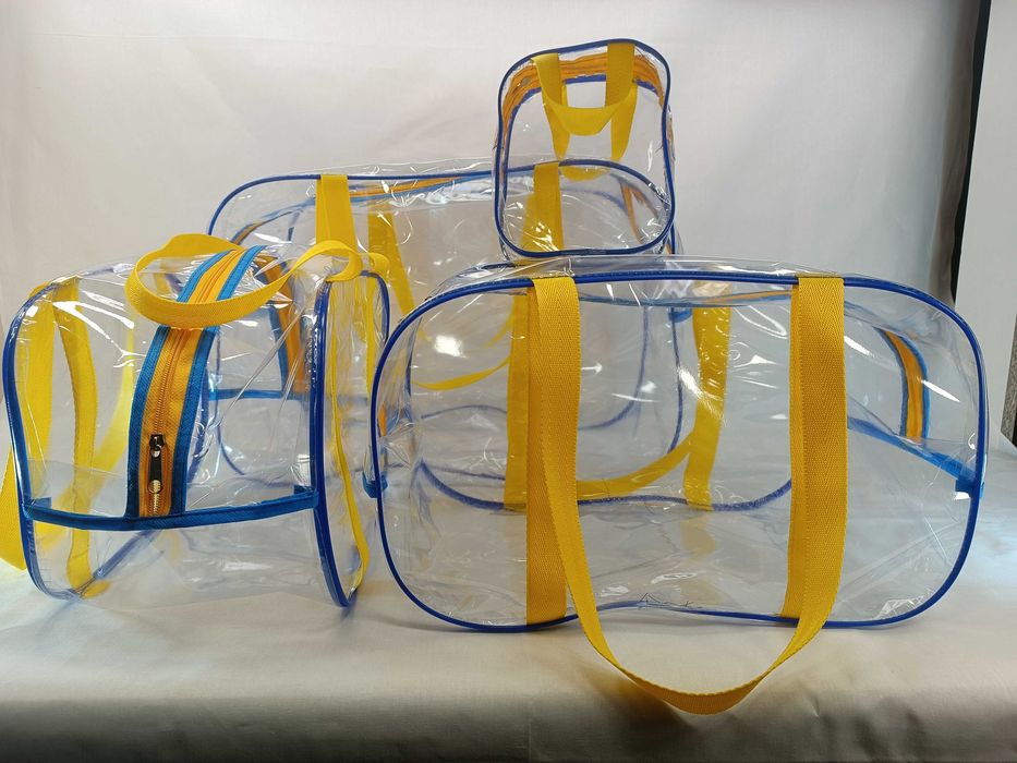 Набір 3+1 сумок у пологовий  EcoNova Light + косметичка, різні кольори