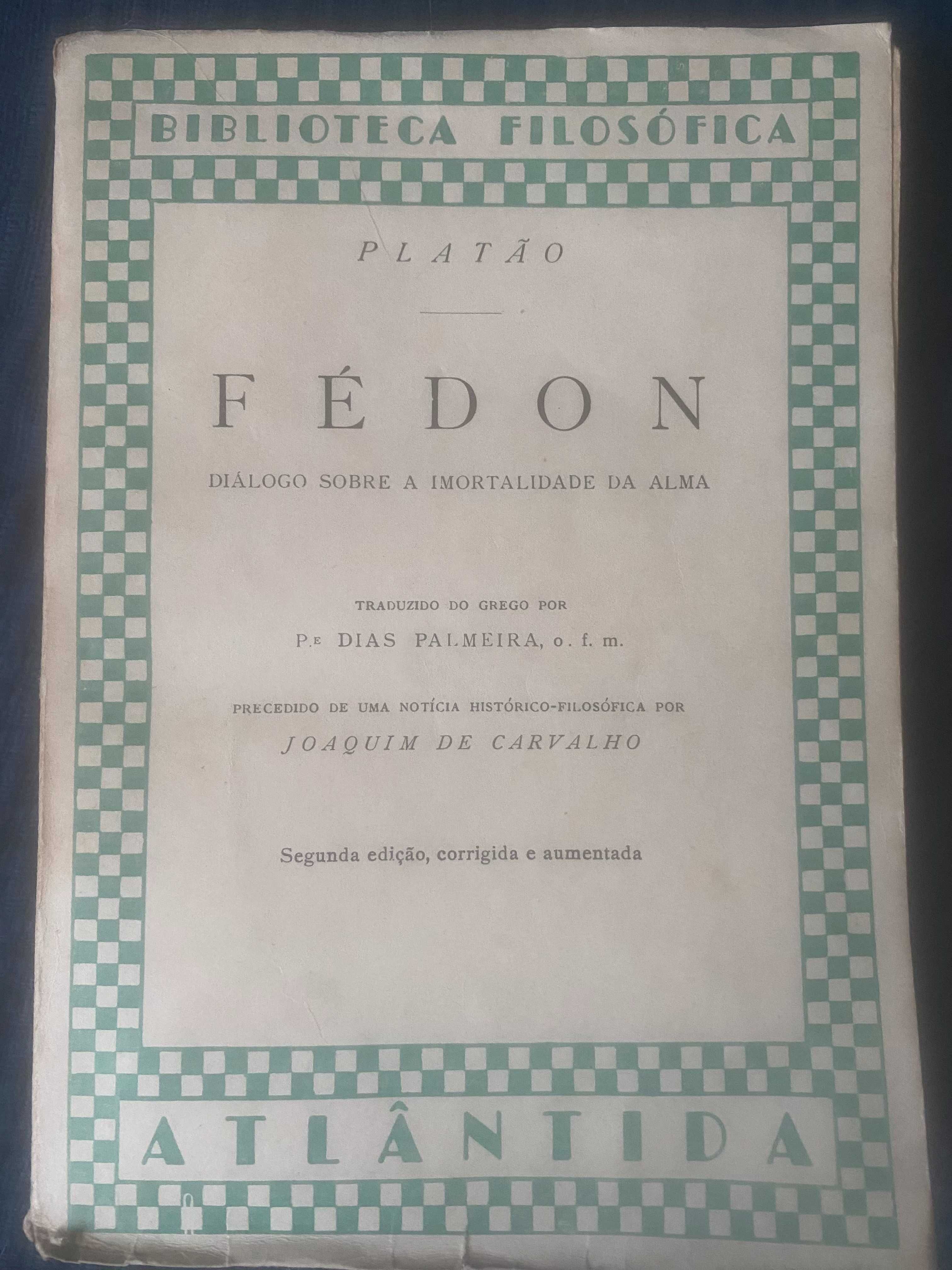 livro Fedon de Platão