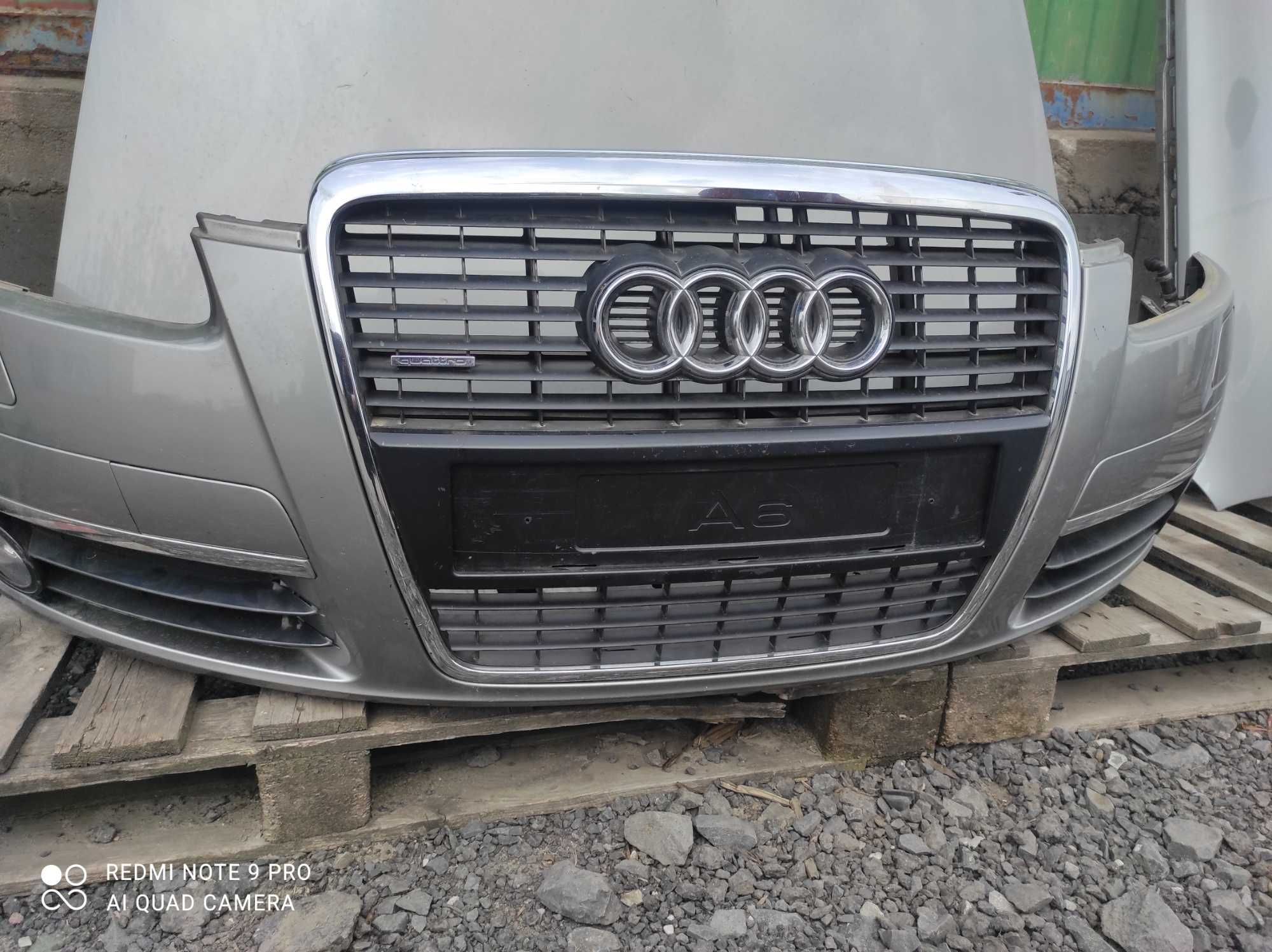 Audi A6 C6 LY7Q maska błotnik zderzak Xenon lampy Xenon