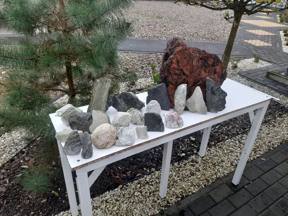 Kamienie do akwarium głazy łupki