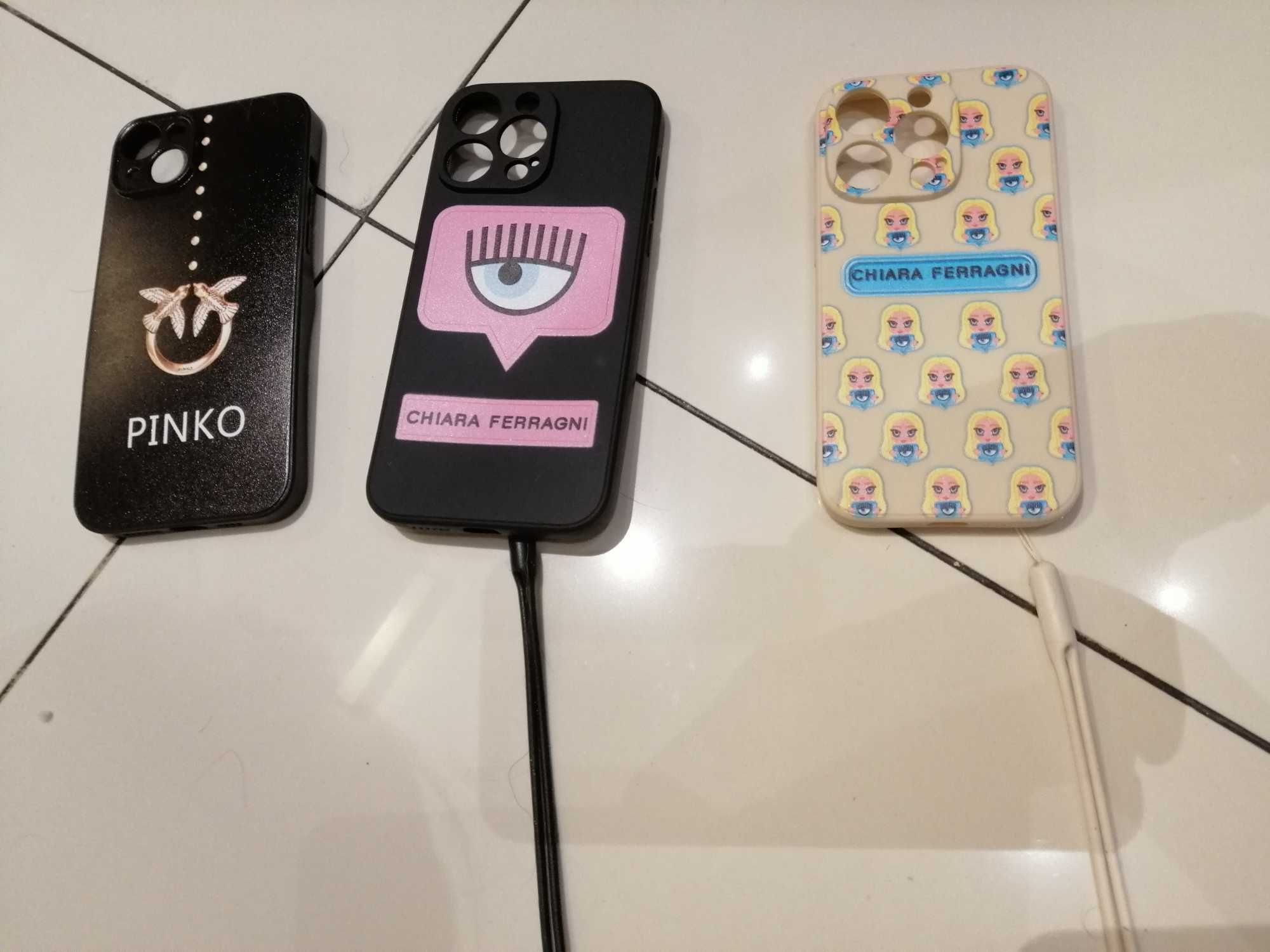 Etui na telefon iPhone pinko chiara ferragni