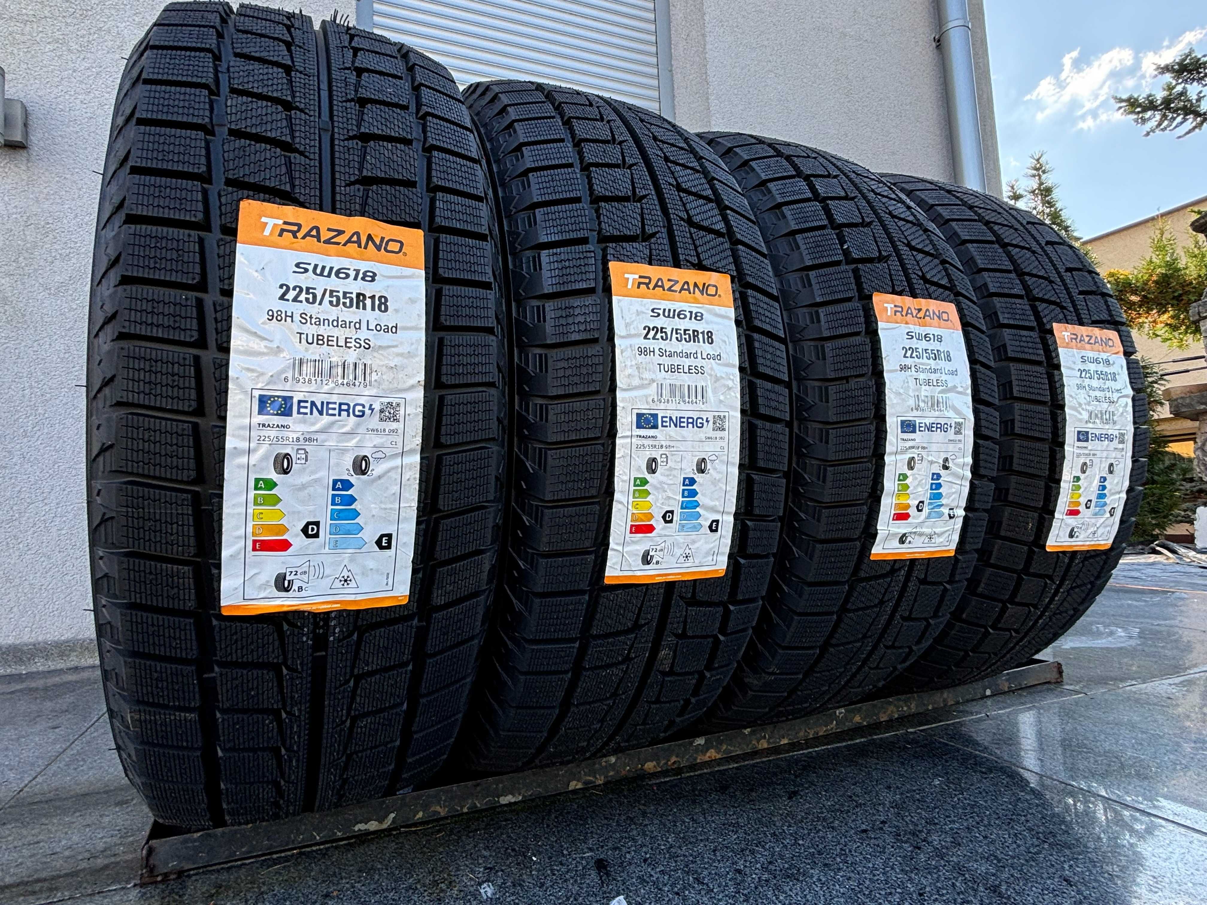 Zimowe 225/55R18 Trazano SW618 98H prod. 2024 rok! D,E,72db gwaran
