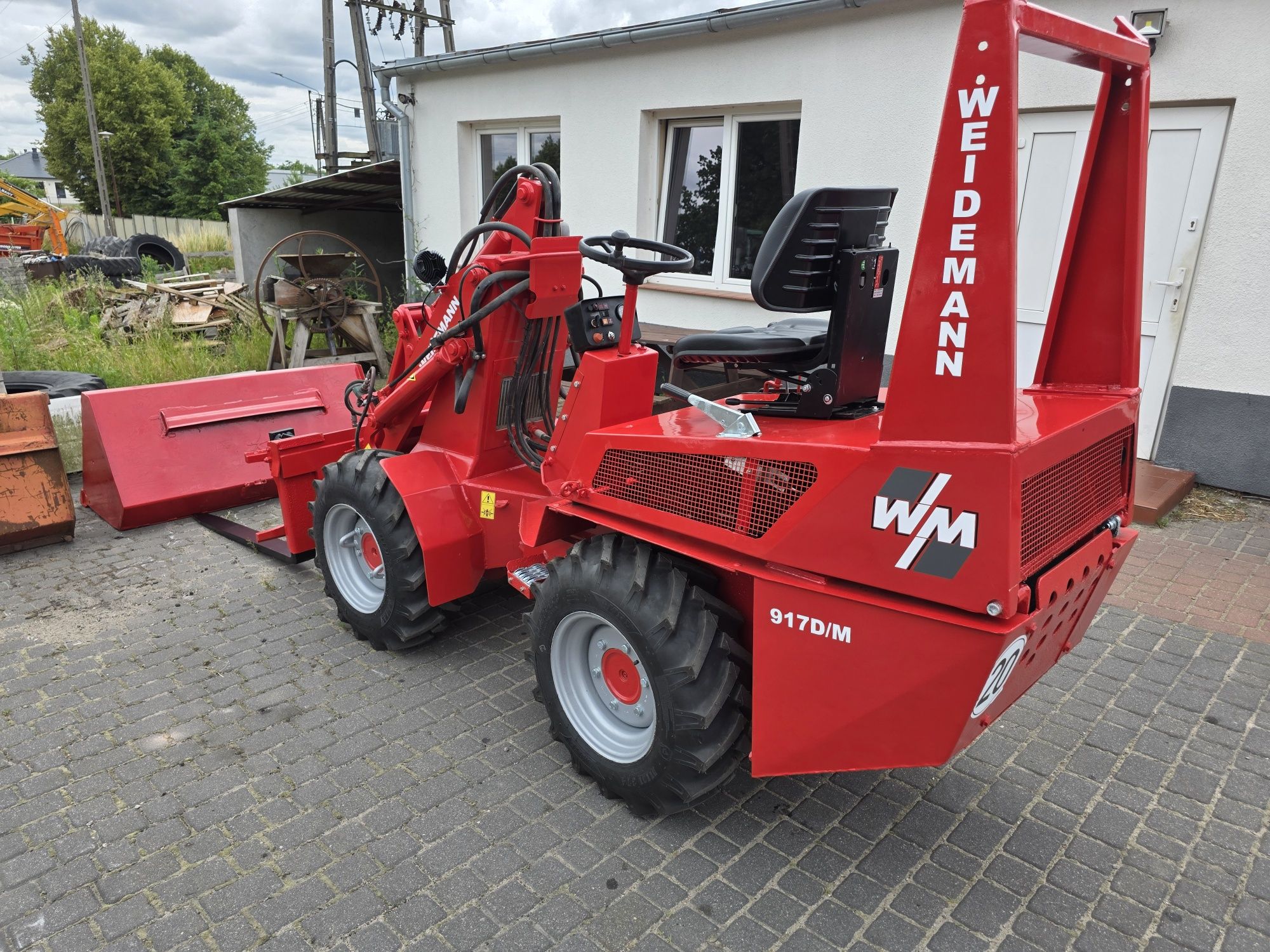 Weidemann 917 D/M z osprzętem