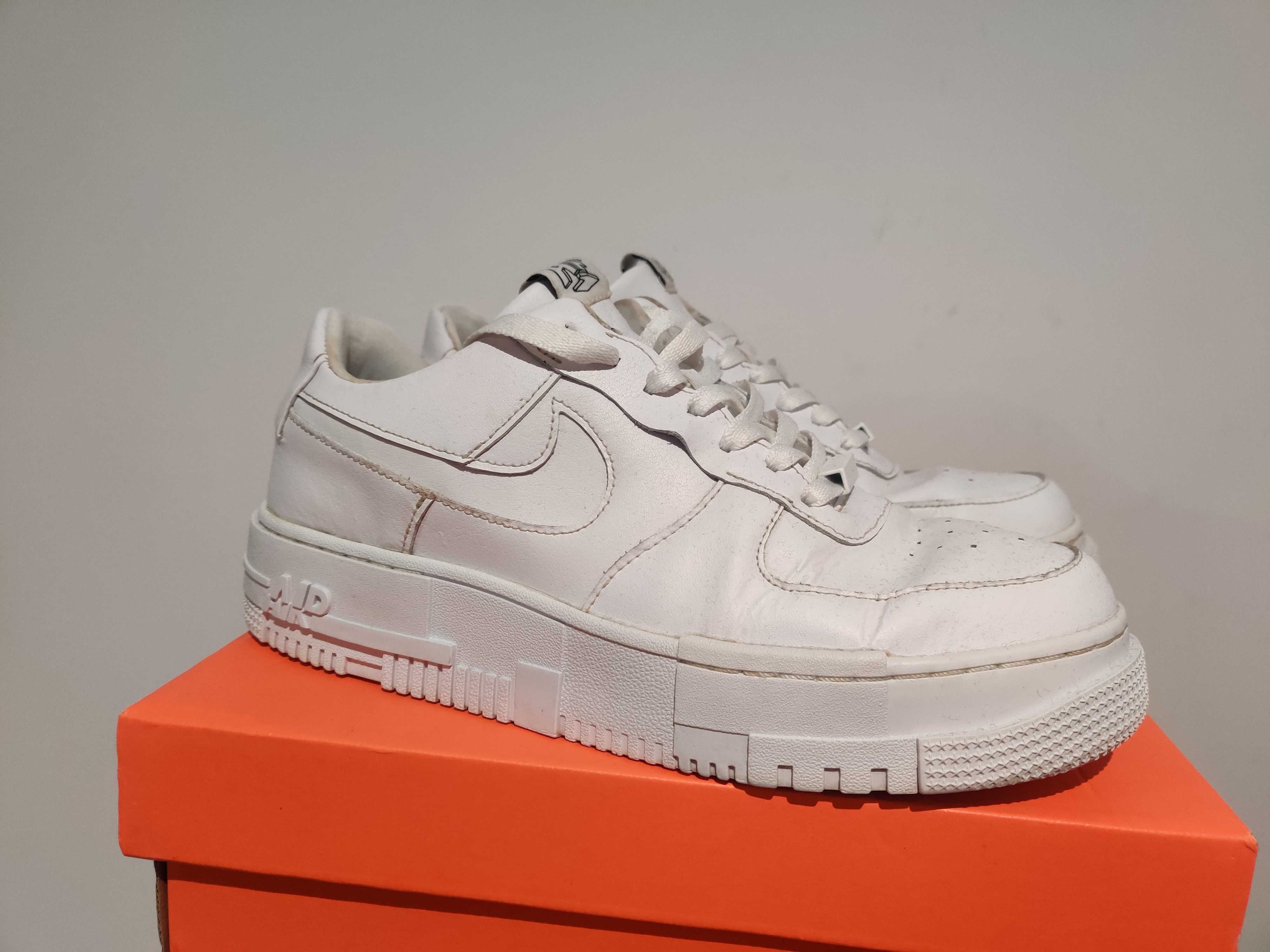 Nike Air Force AF1 białe high buty oryginalne męskie 42,5 27,5cm