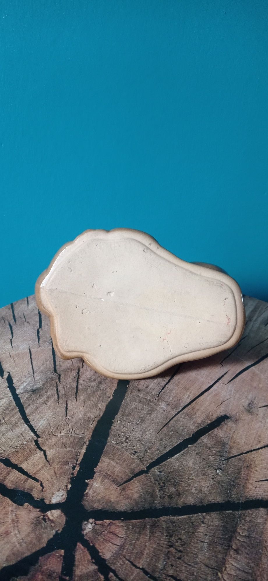Vintage ceramiczny piesek skarbonka
