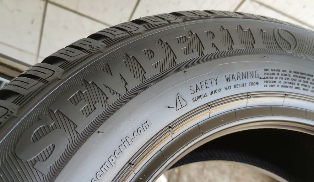 4x 185/65R15 Semperit Master-Grip 2 2x8mm 2x7,1mm JAK NOWE