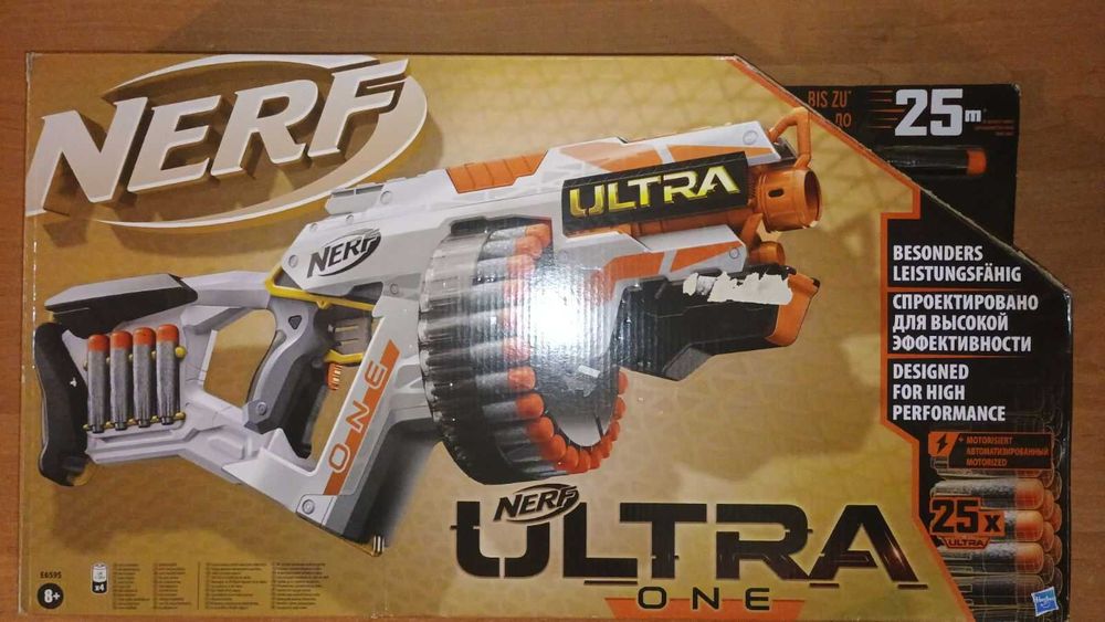 Іграшковий бластер Nerf Ultra One поновлена коробка