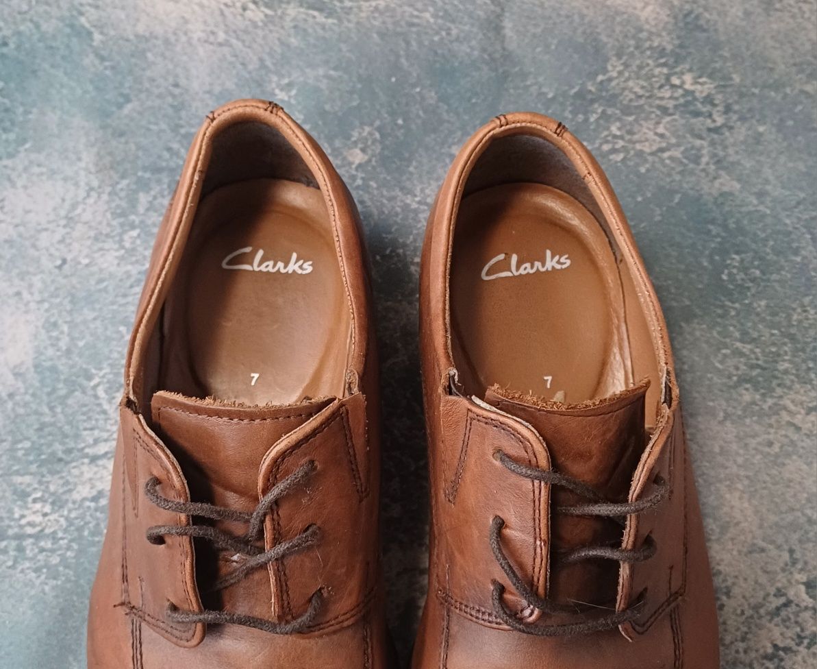 Półbuty męskie Clarks England rozmiar 42