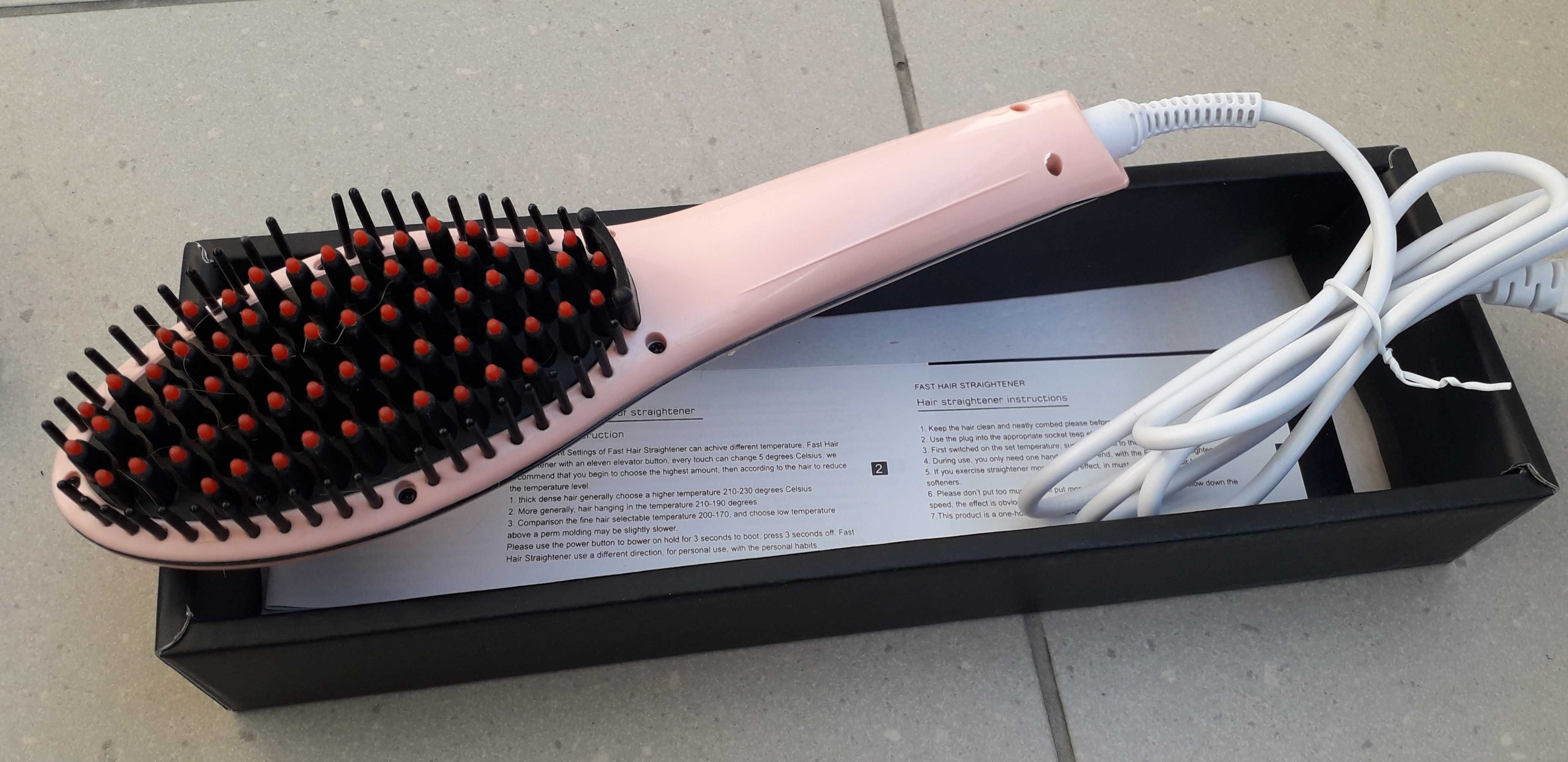 Szczotka prostująca Prostownica Fast Hair Straightener hqt-906