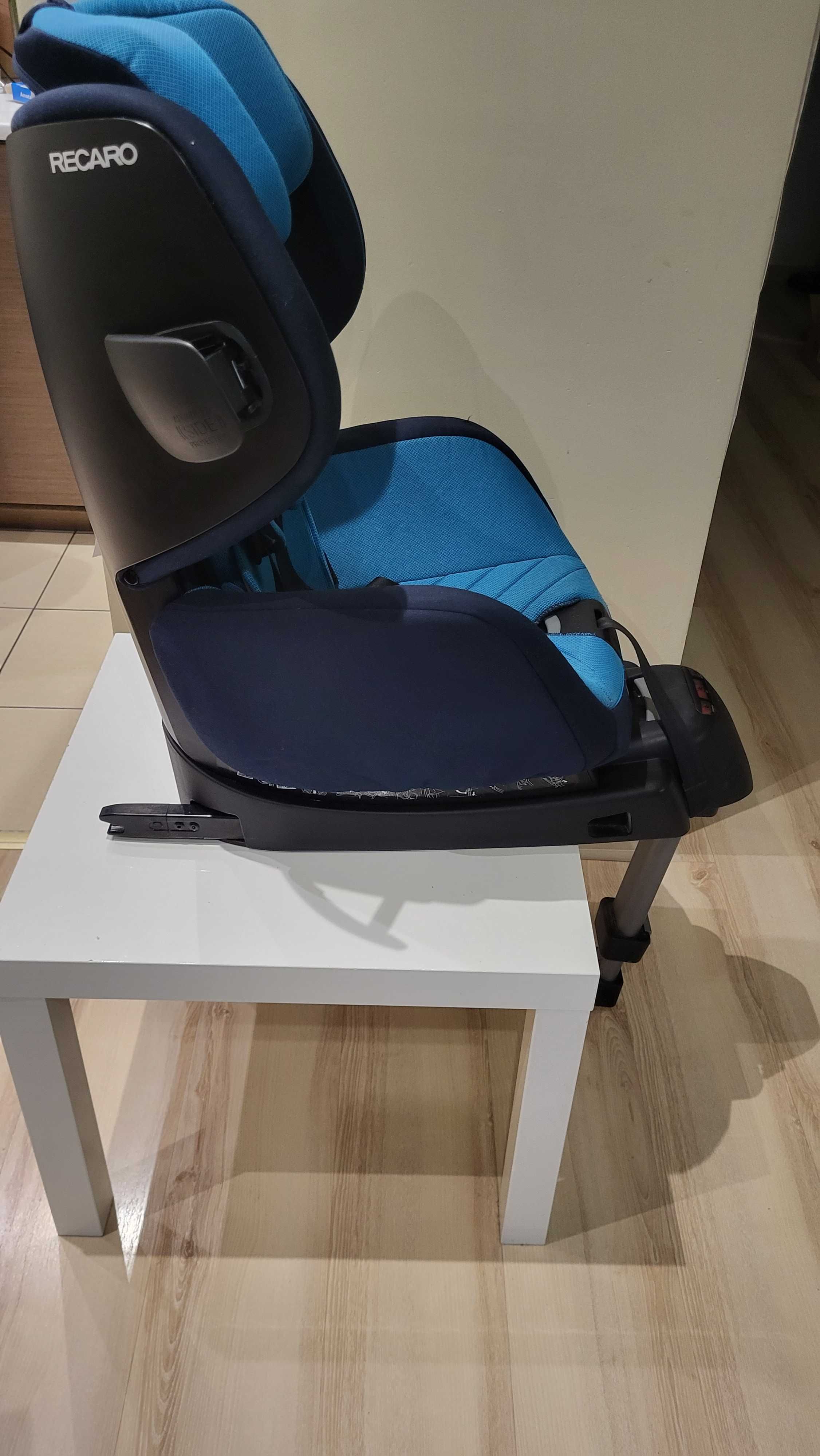 Fotelik Recaro Optia Fix Xenon Blue, 9-18kg.