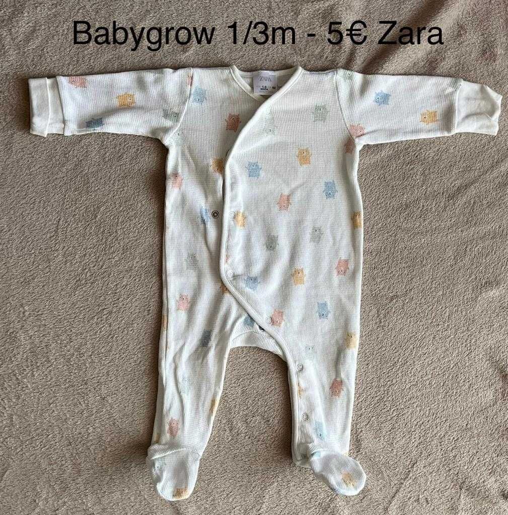 Babygrows bebé menino