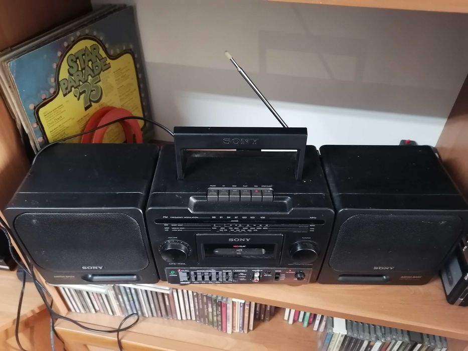 Radiomagnetofon Sony CFS-1130 Radio Cassette Recorder (1991-94)