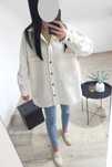 Kurtka koszulowa cargo Gina Tricot oversize 34 XS 36 S