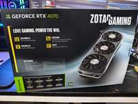 Zotac Gaming GeForce RTX 4070 AMP AIRO 12GB GDDR6X DLSS3 na gwarancji