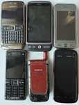 6 x Telefonów / Nokia SE Samsung HTC