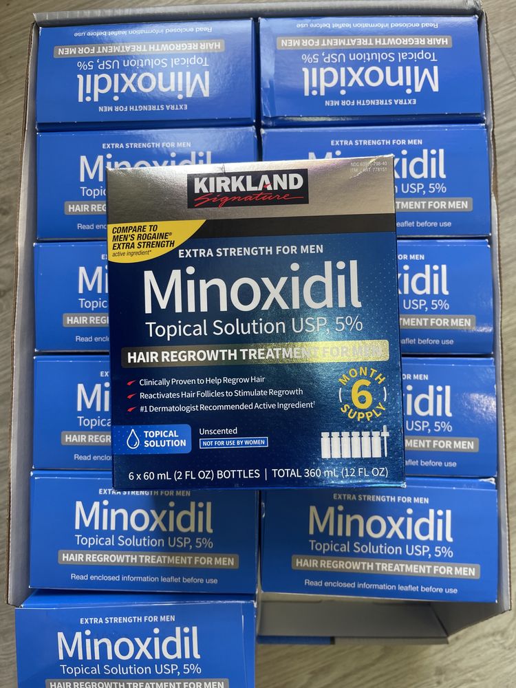 Minoxidil Resultados em ate 4 meses *
