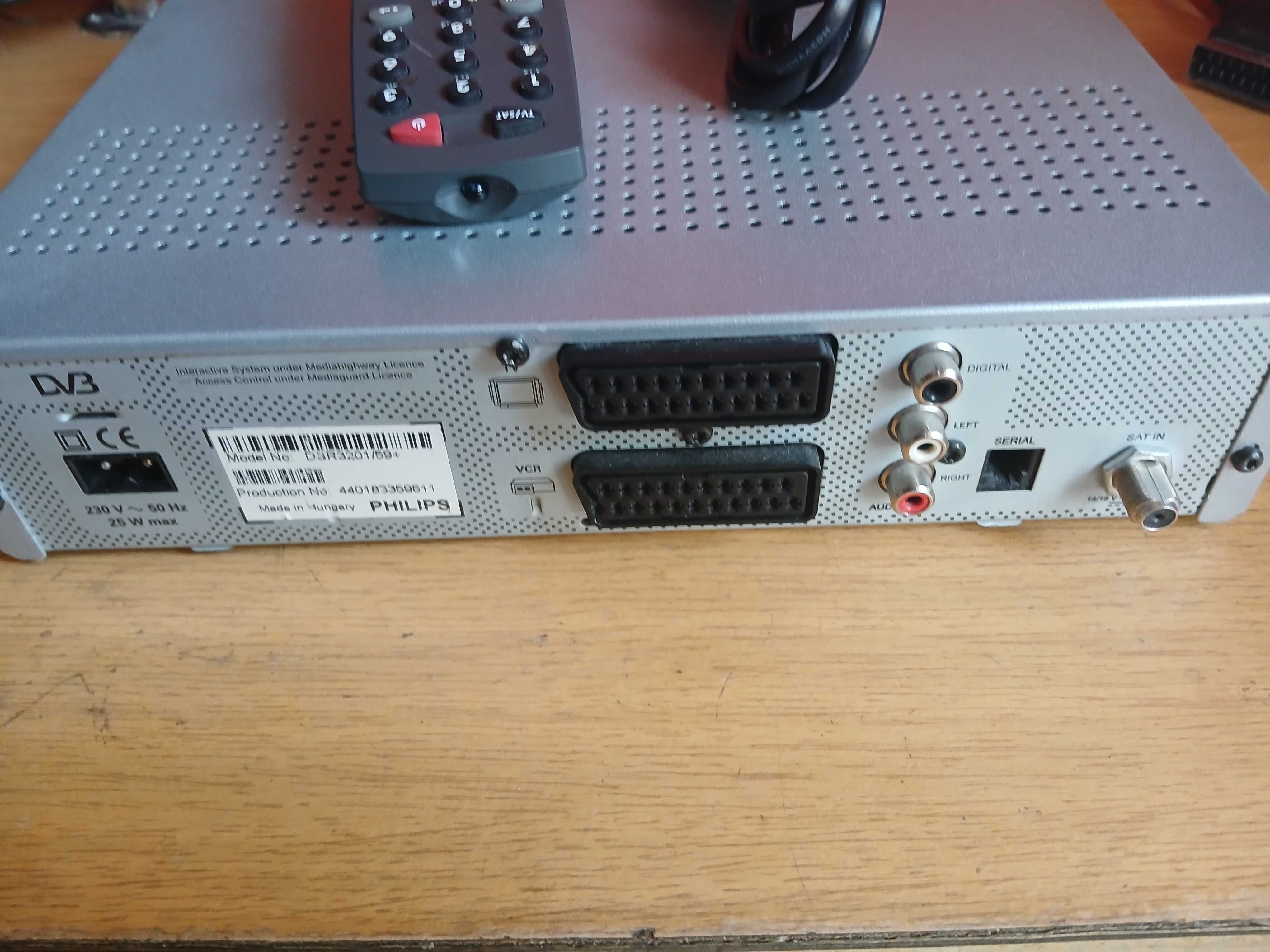 Dekoder Satelitarny PHILIPS DSR-3201
