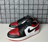 Кроссовки Nike Air Jordan 1 Low Bred Toe