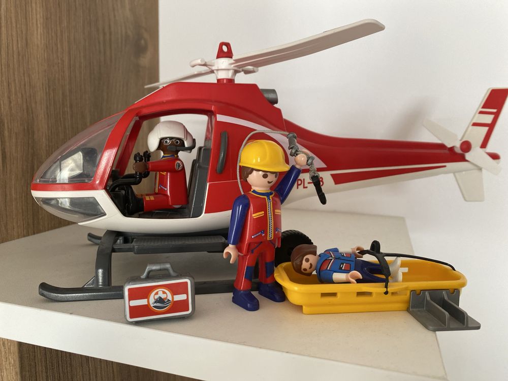 Helikopter pogotowie gorskie Playmobil